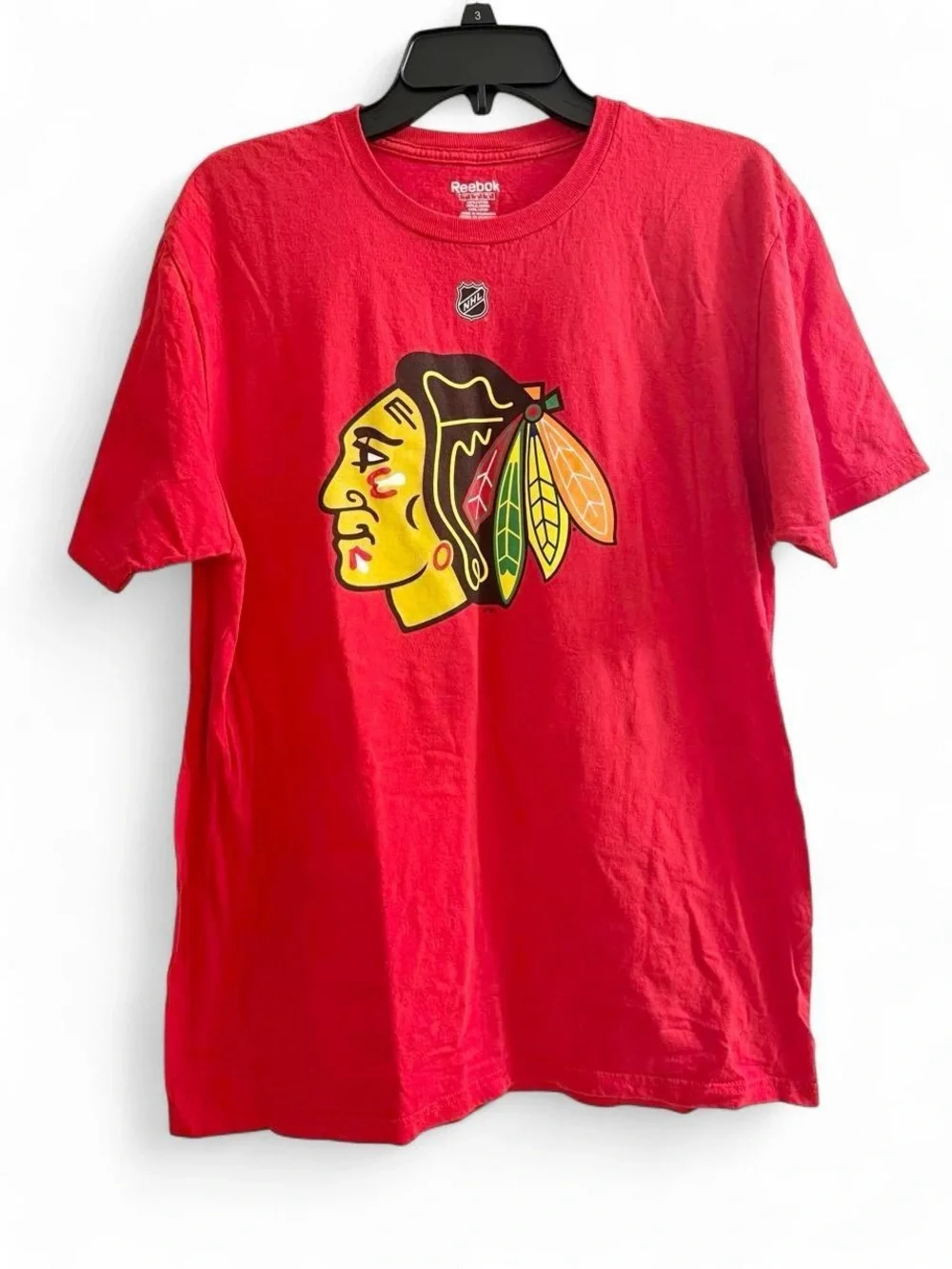 Reebok Chicago Blackhawks Patrick Kanes #88 Graphic Tee